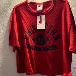 Champion Kids Red Physical Education T-Shirt